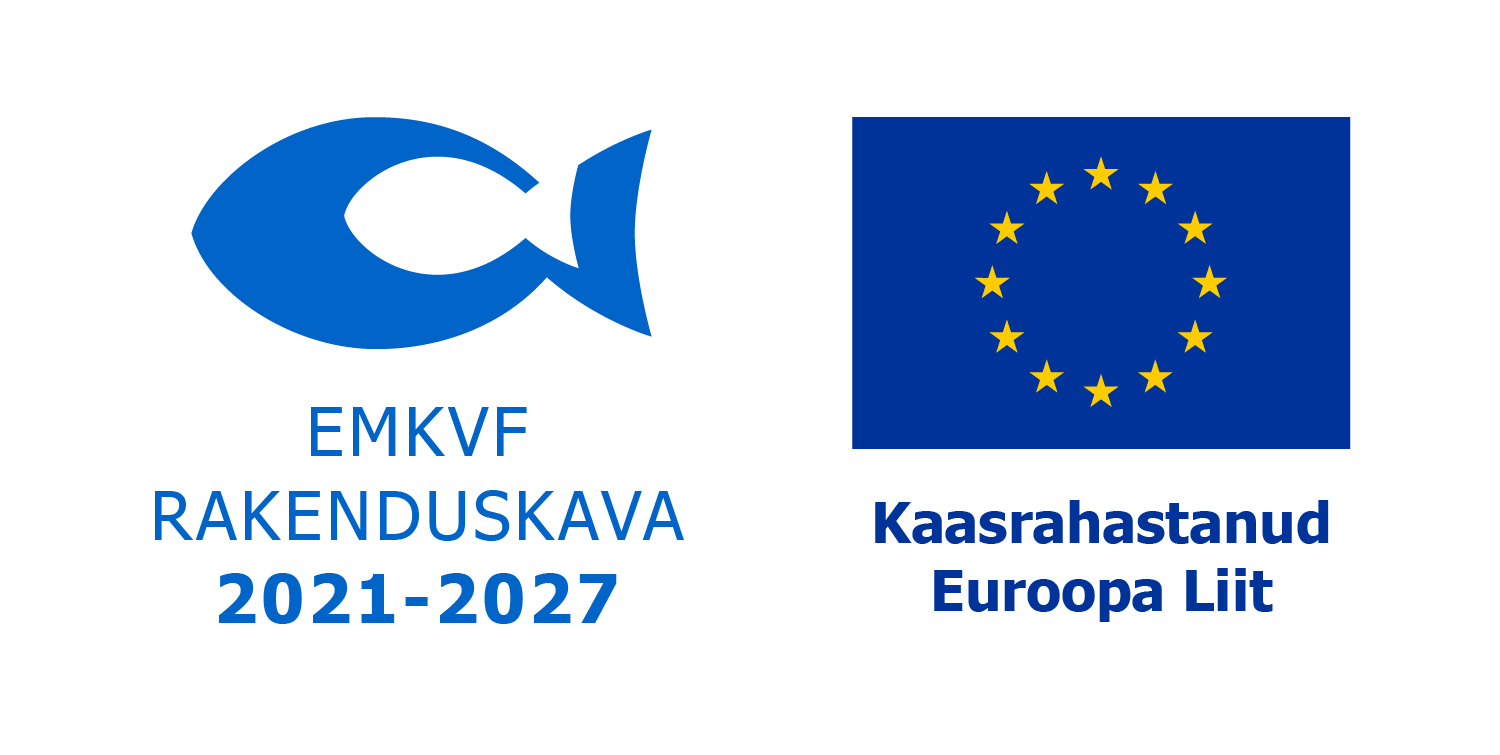EMKF logo koos EL embleemiga (horisontaalne)