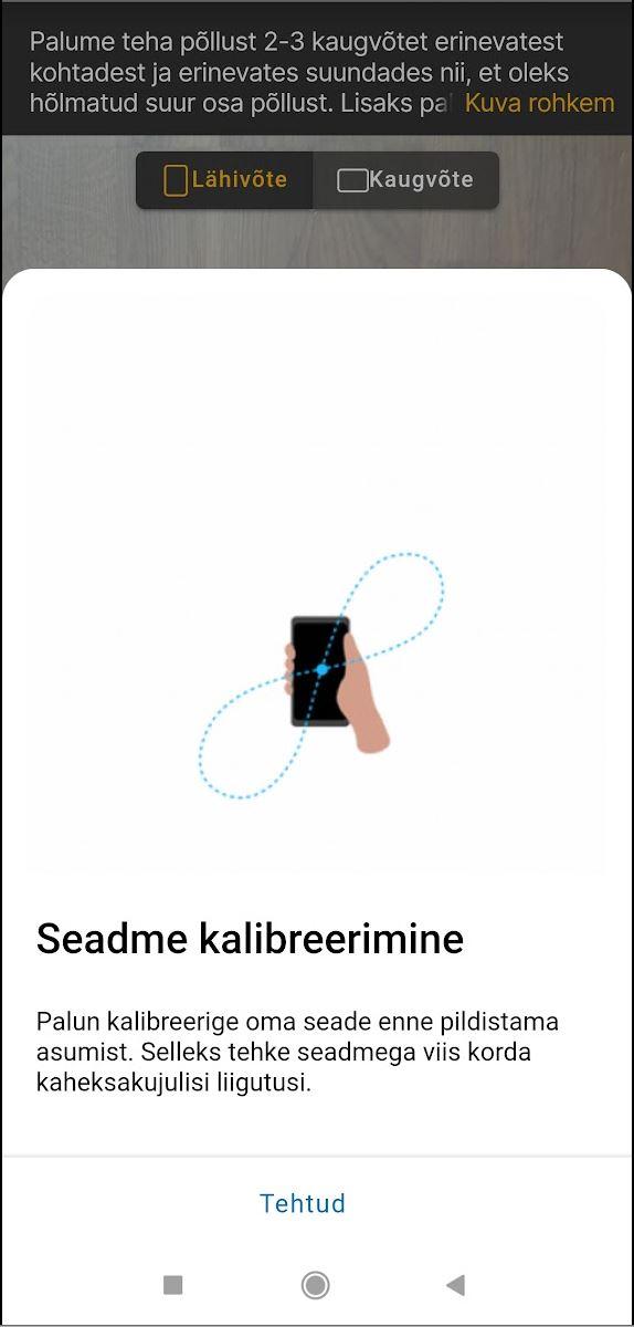 Seadme kalibreerimine