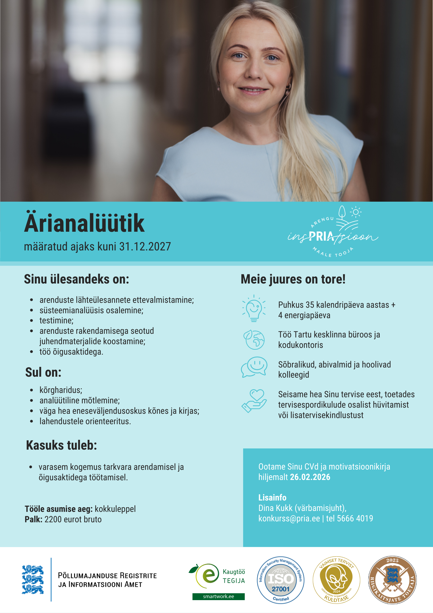 Ärianalüütik (määratud ajaks)